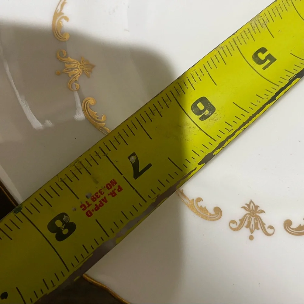5 gold chanty 8”‎ plates